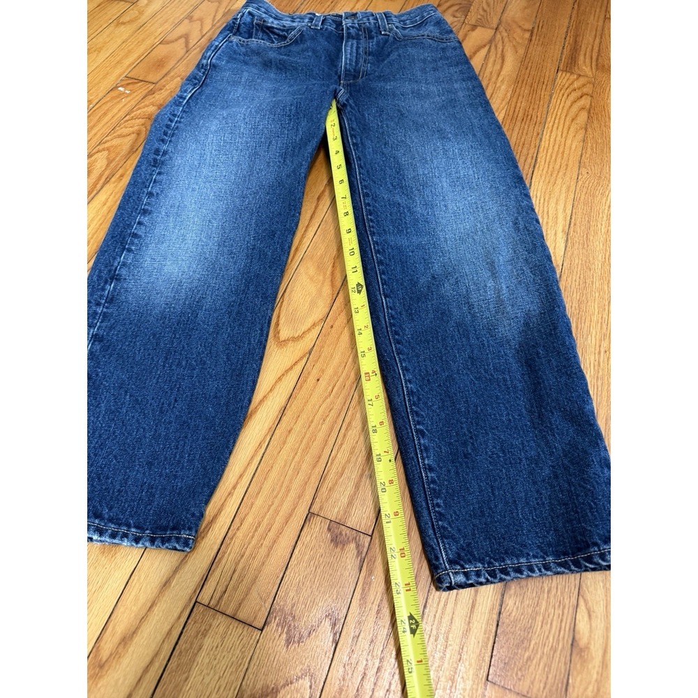 Levi's Made and Crafted Blue Tab Barrel Jeans Size 24 - Picture 8 of 10